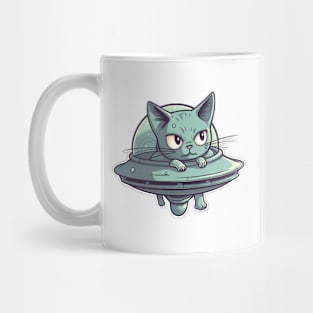 Extraterrestrial Cat Mug